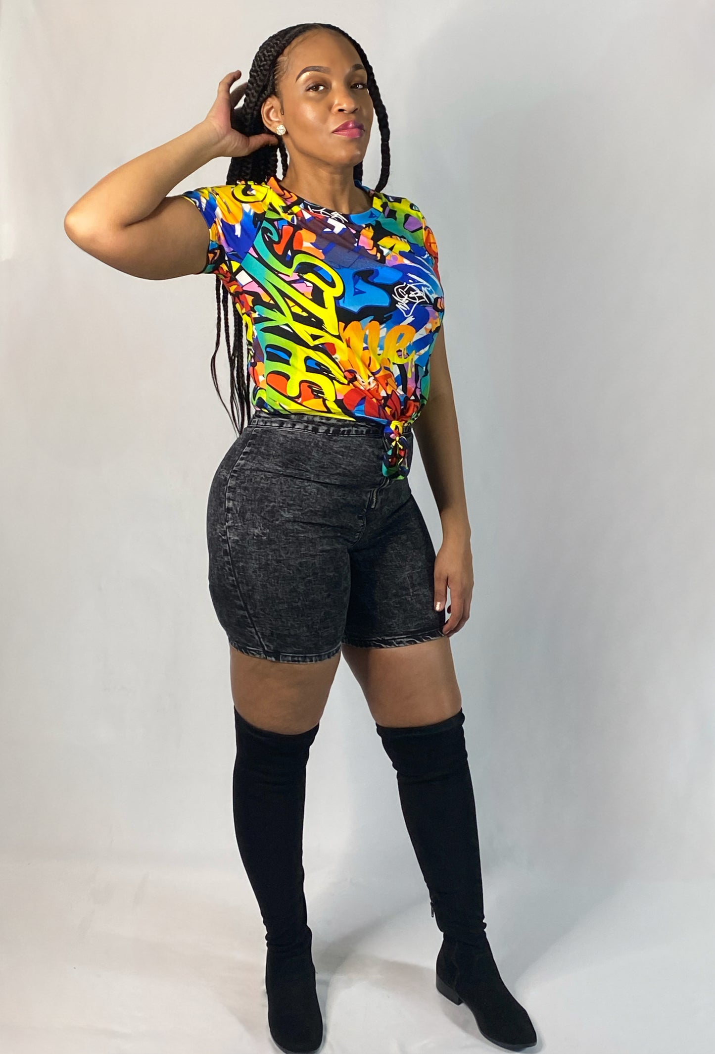 Rainbow Graffiti Shirt